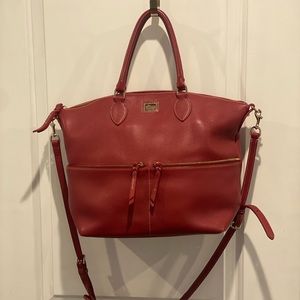 Dooney and Bourke Red Tote LIKE NEW